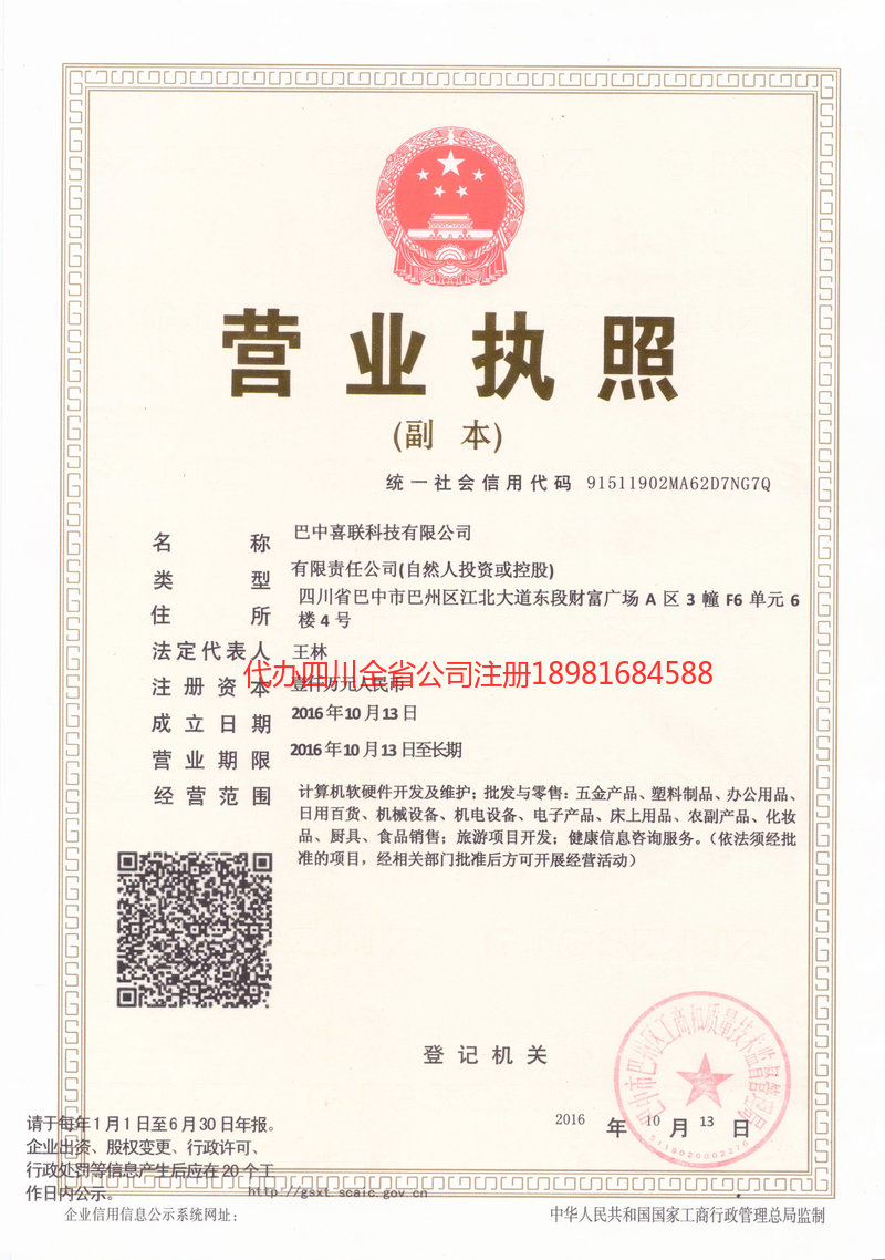 淮南淮南喜联科技有限公司